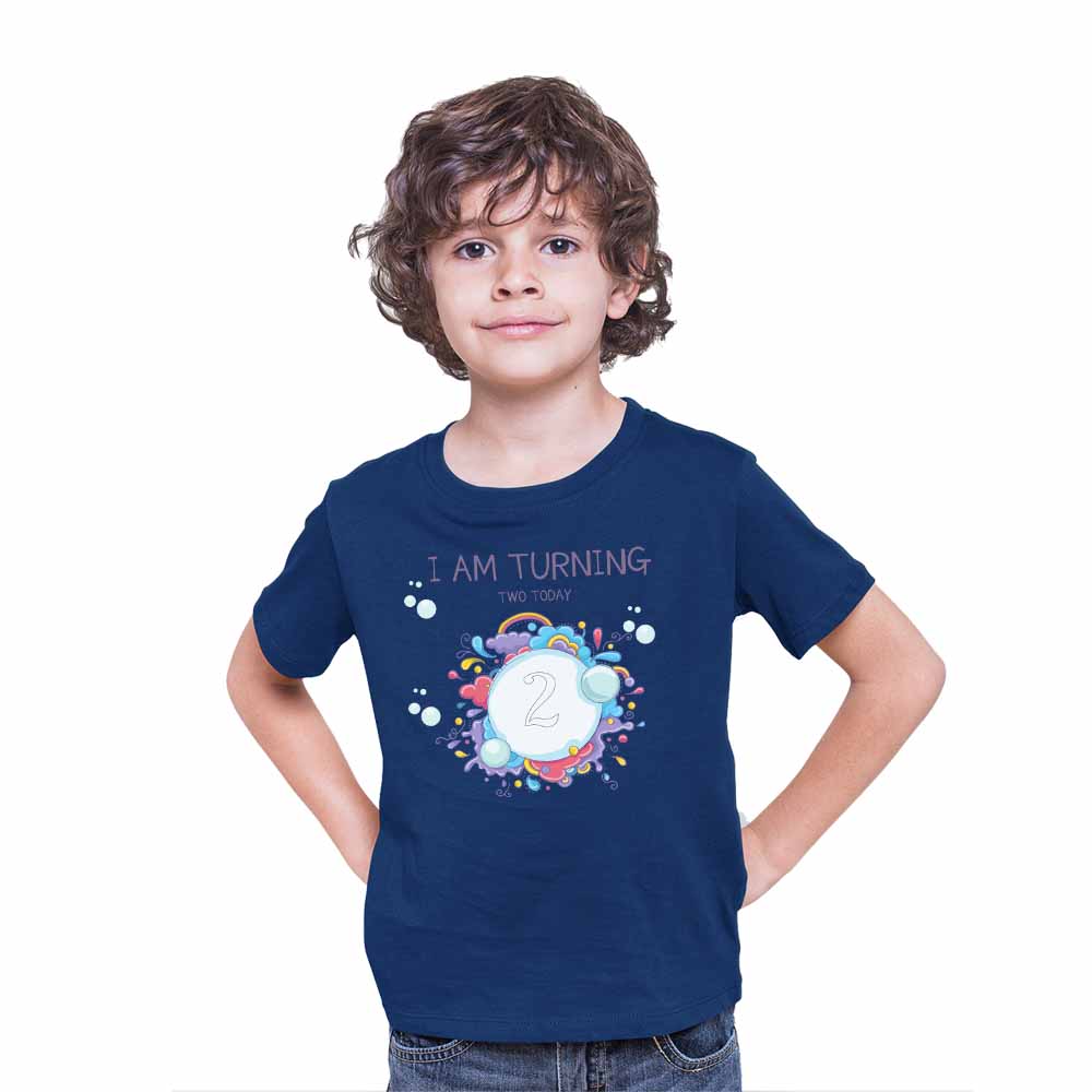 I Am Tuning 2nd Birthday Kids T-shirt