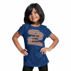I am the Little Sister Design Multicolor T-shirt/Romper
