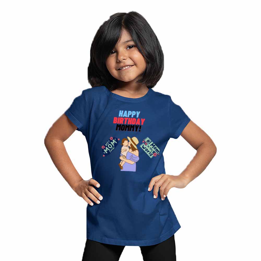Happy Birthday mommy world T-shirt/Romper