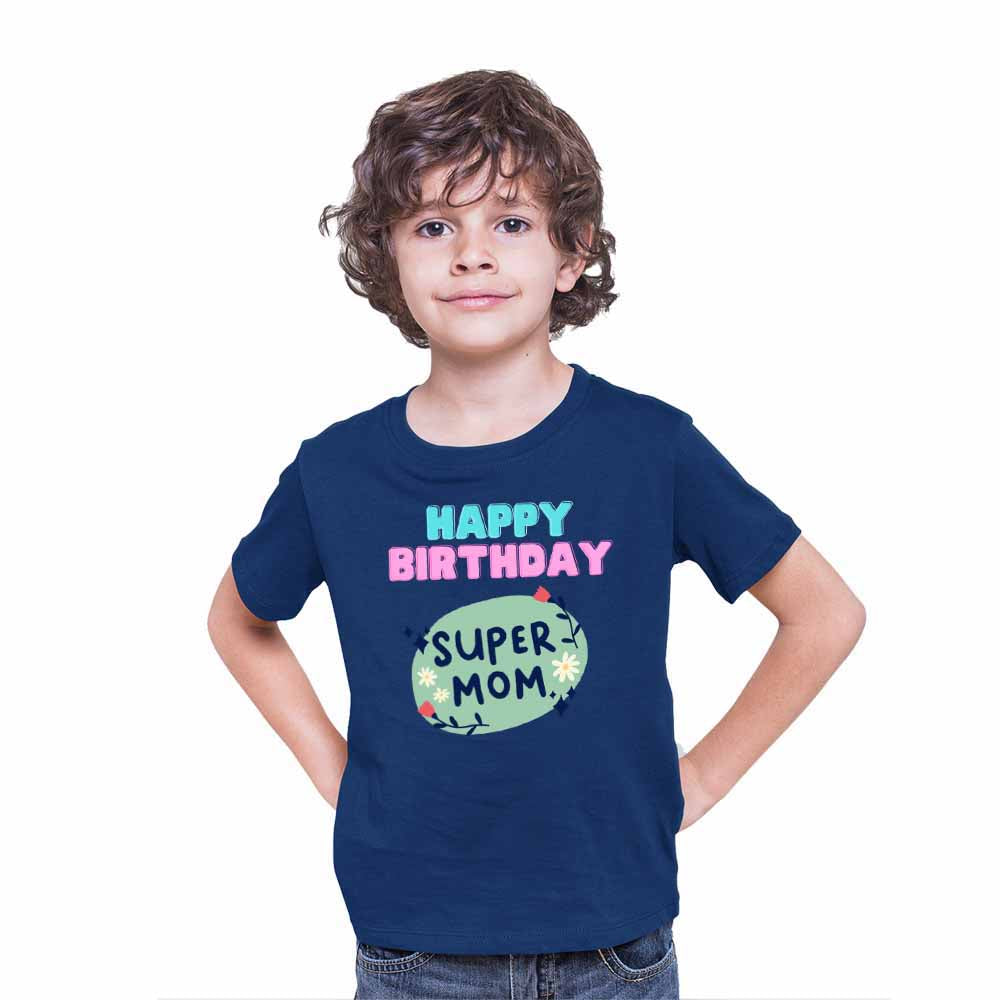 Happy Birthday Super Mom T-shirt/Romper