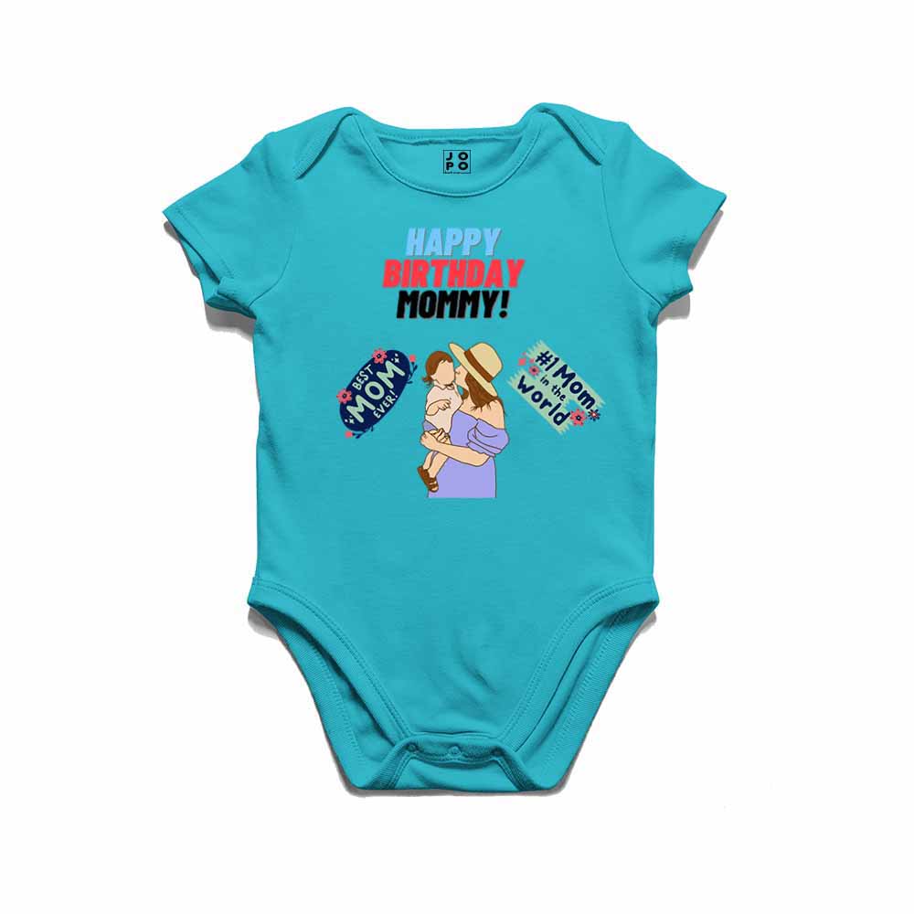 Happy Birthday mommy world T-shirt/Romper