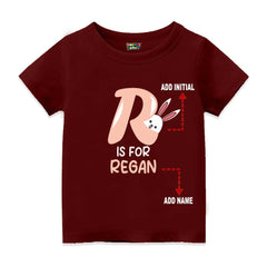 Alphabet R Customised T Shirt