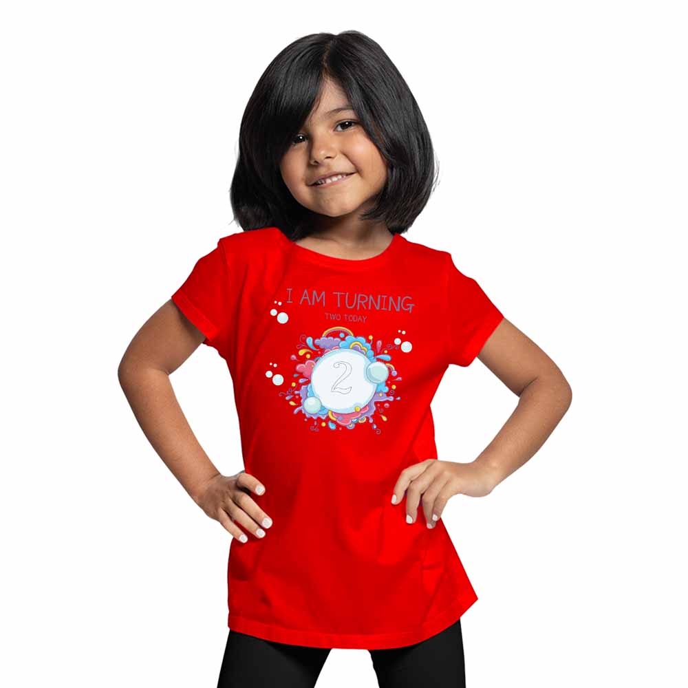 I Am Tuning 2nd Birthday Kids T-shirt