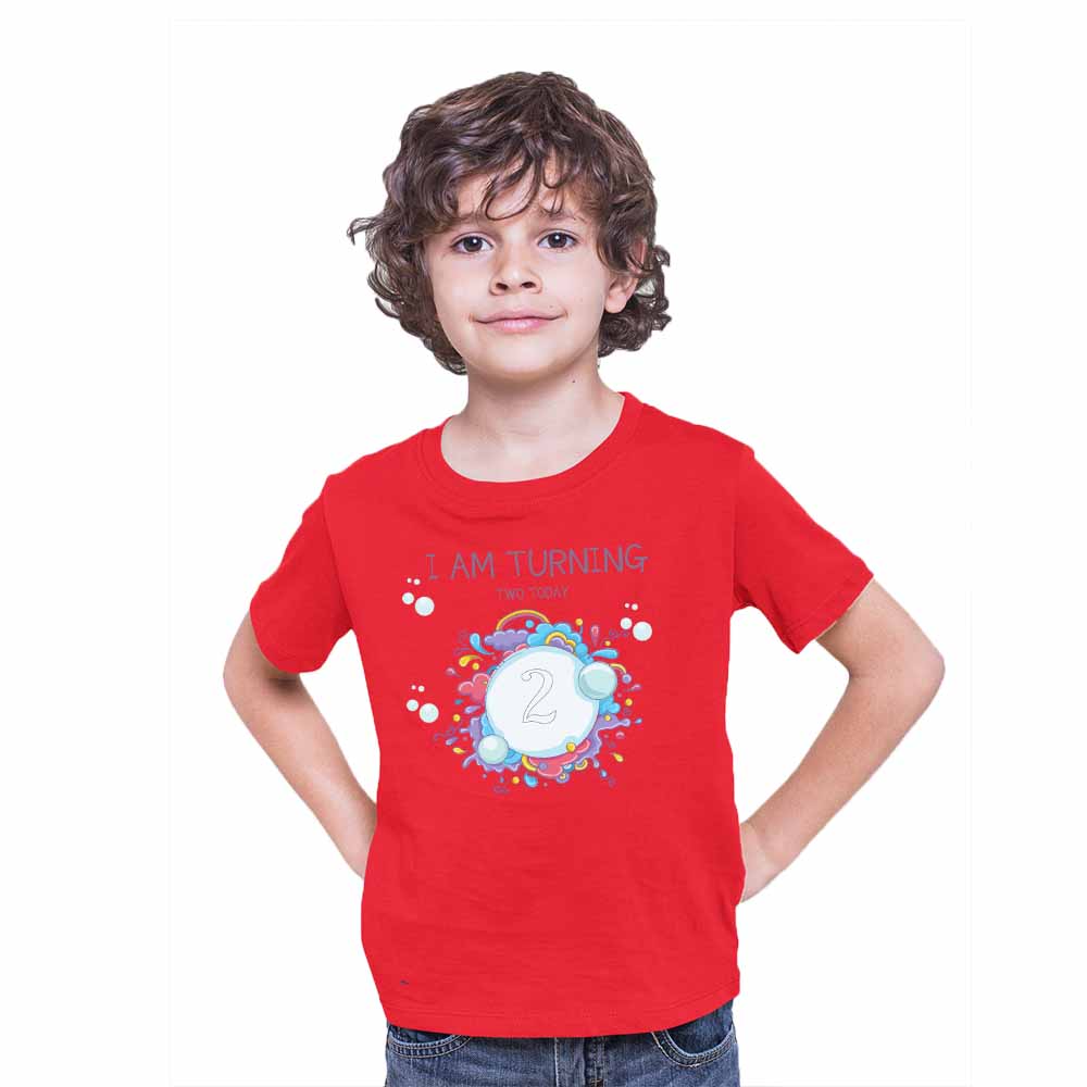 I Am Tuning 2nd Birthday Kids T-shirt
