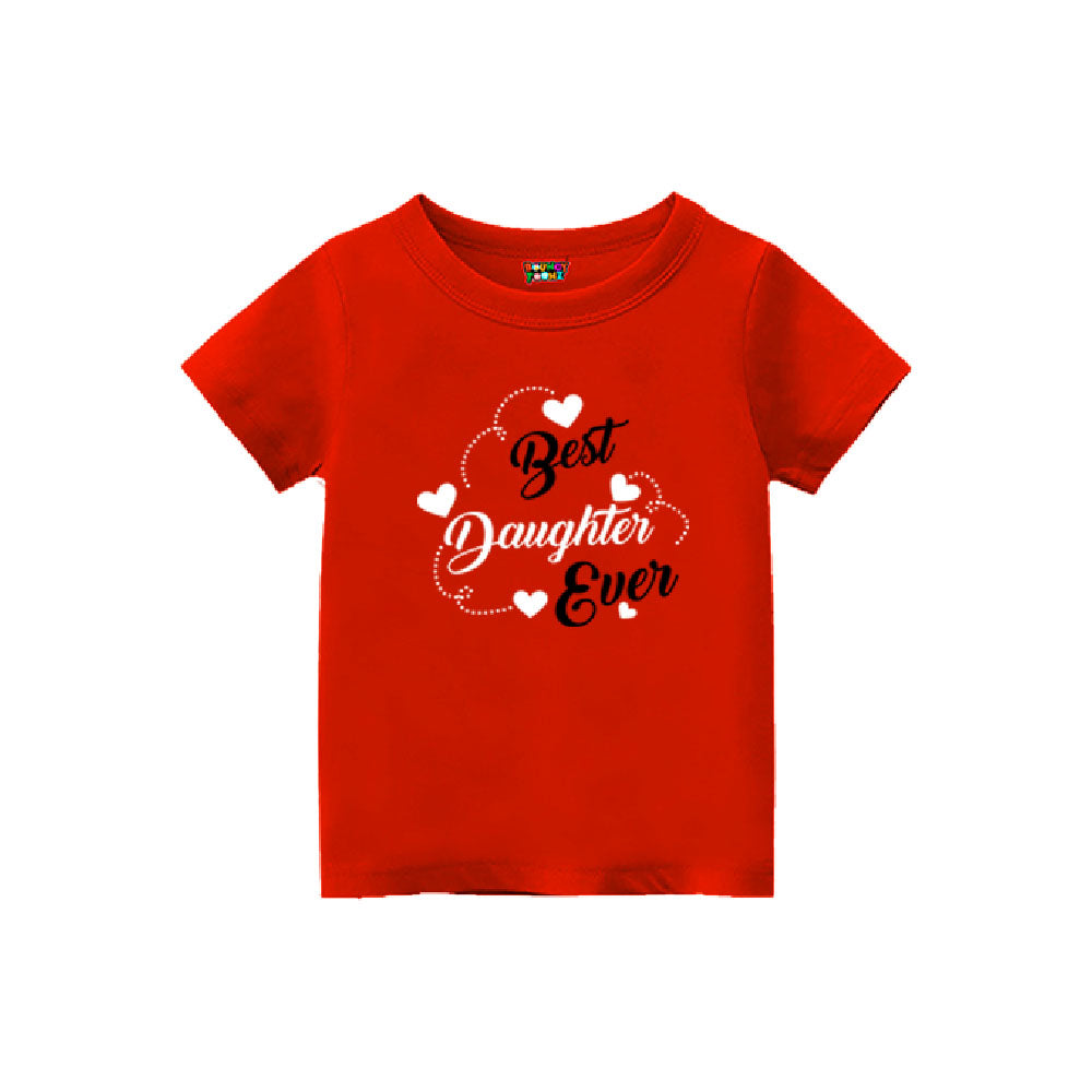 First Mother's Day kids customised T-shirts for Red