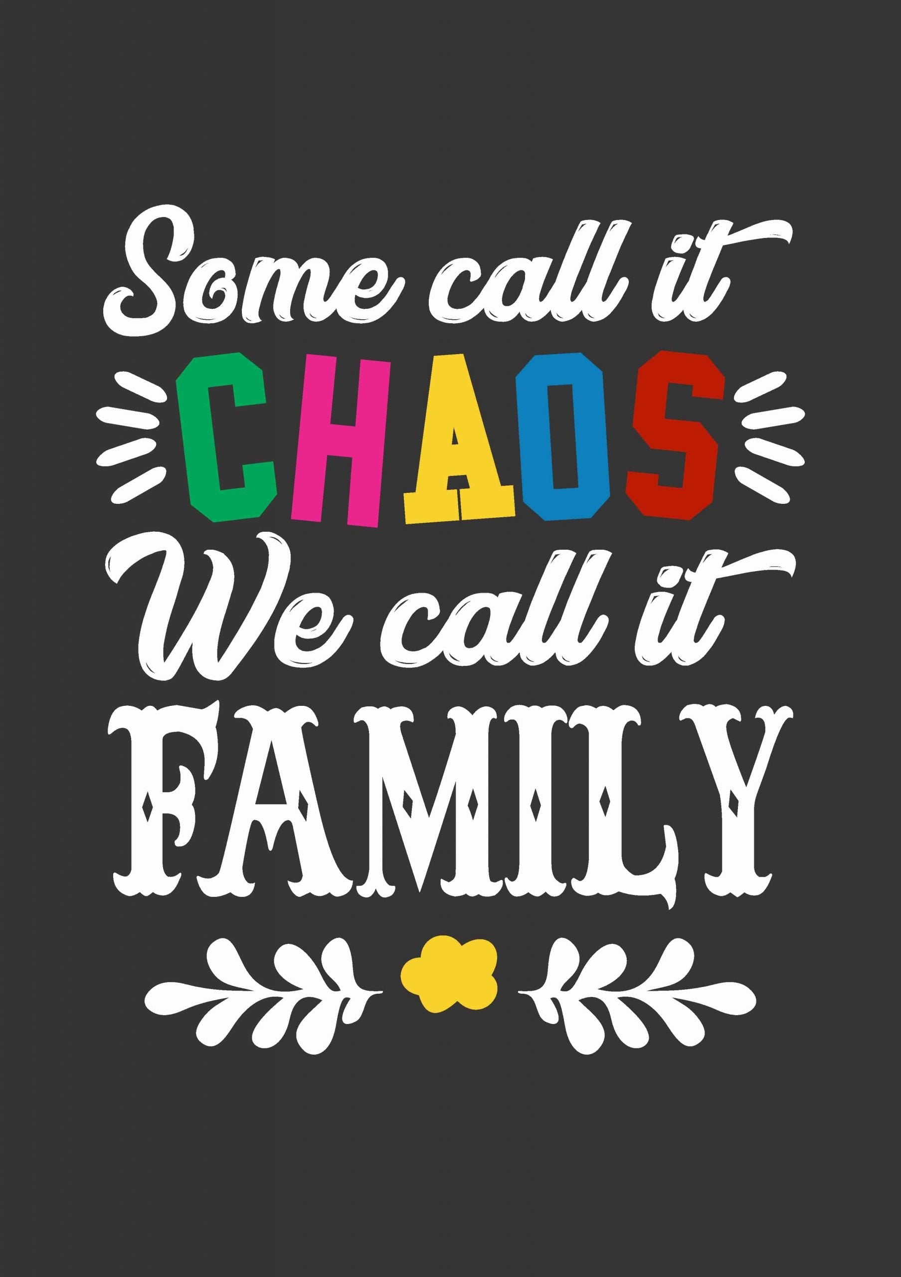 Chaos Family Group T shirts