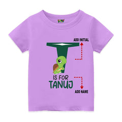 Alphabet T Customised T Shirt