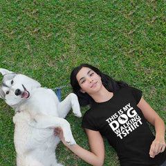 Dog Walking Tshirt - Women Tshirt