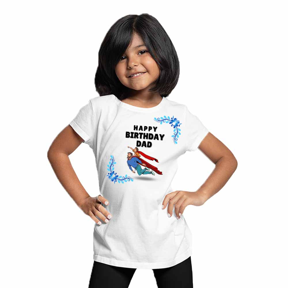 Happy Birthday Dad Design T-shirt