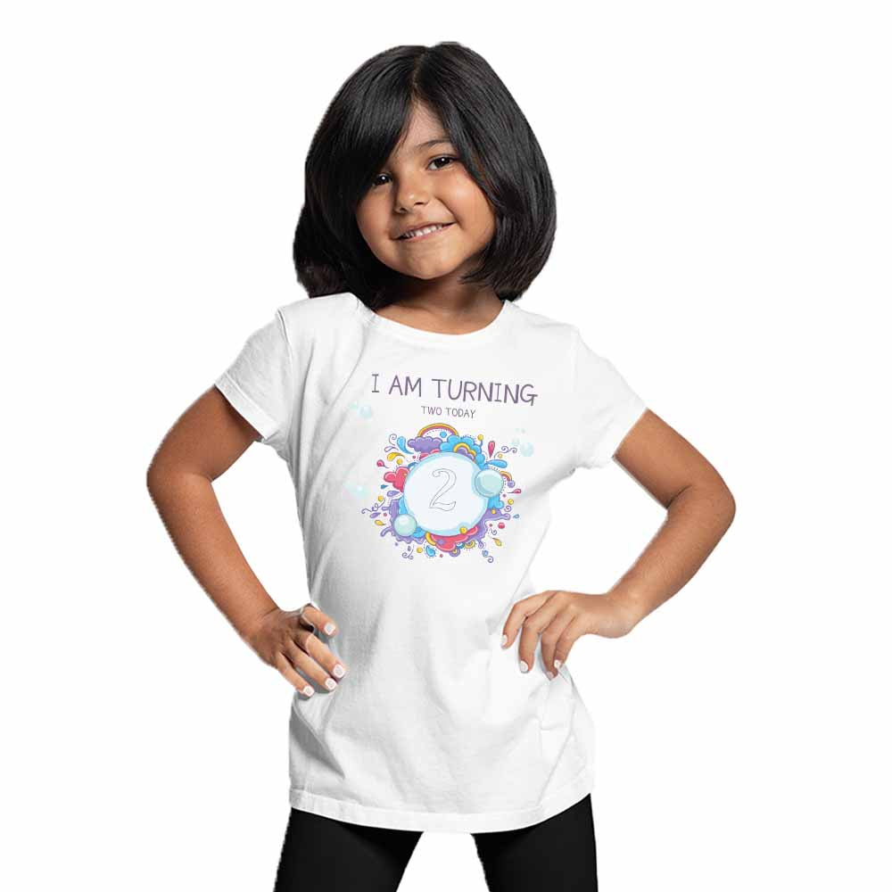 I Am Tuning 2nd Birthday Kids T-shirt