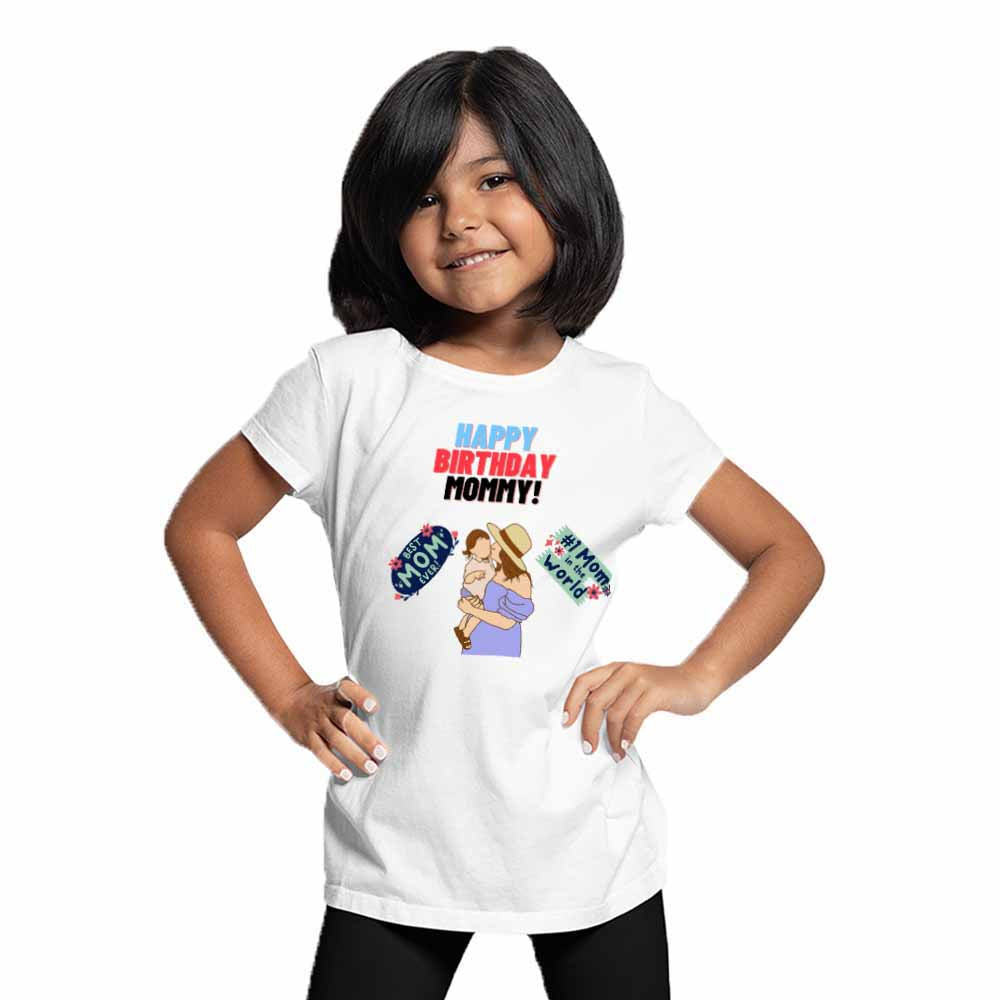 Happy Birthday mommy world T-shirt/Romper