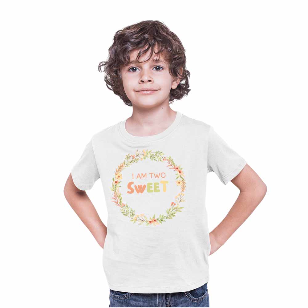 I Am Two Sweet Design kids T-shirt/Romper