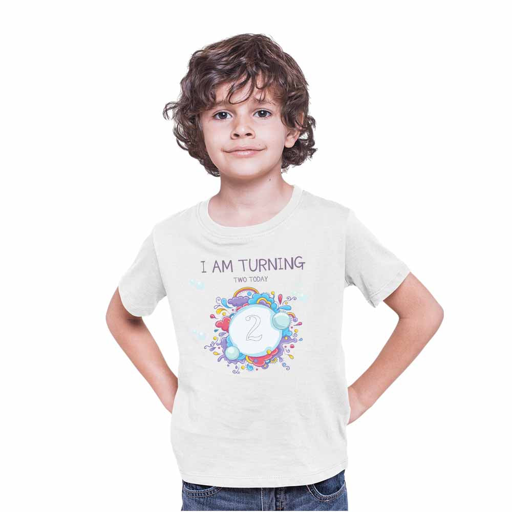 I Am Tuning 2nd Birthday Kids T-shirt