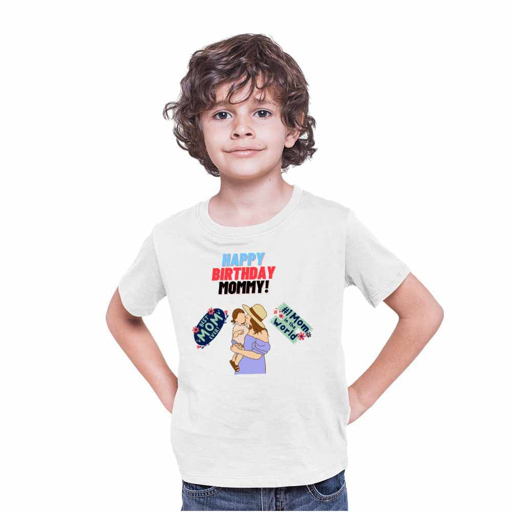 Happy Birthday mommy world T-shirt/Romper