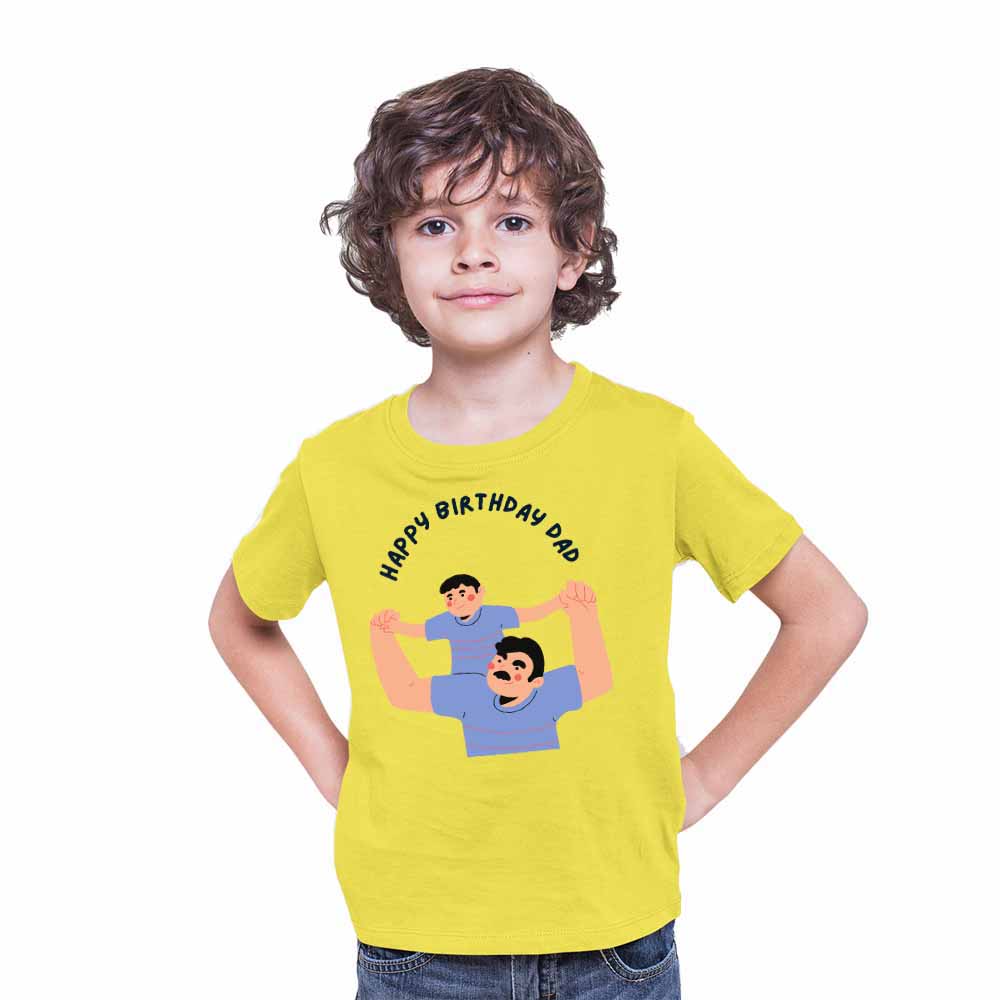 Happy Birthday Dad design T-shirt/Romper