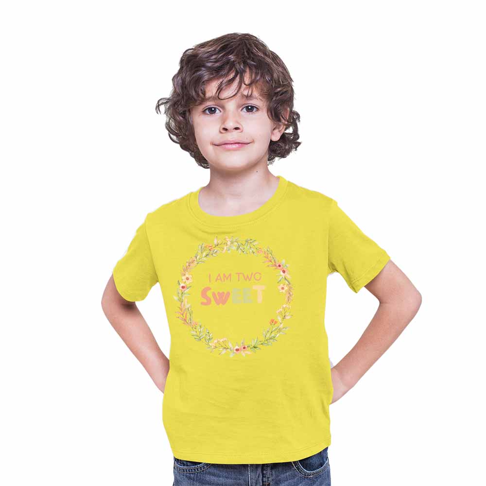 I Am Two Sweet Design kids T-shirt/Romper